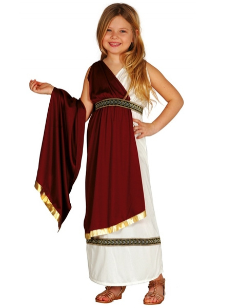 Disfraz romana para niña