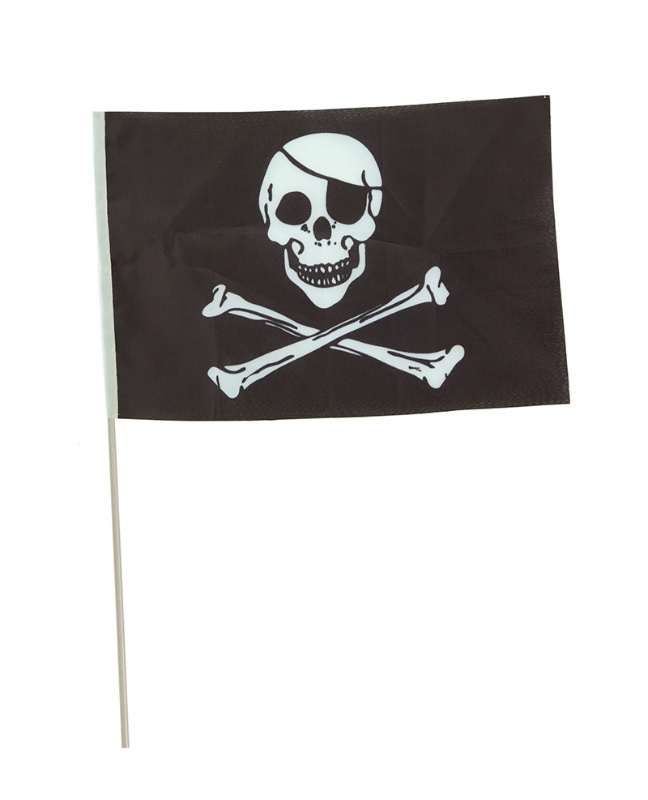 Bandera Pirata 45x30cm new