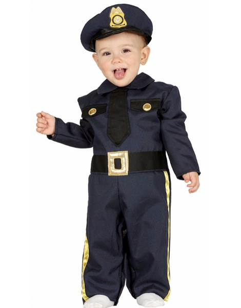 Disfraz de Policía Oficial para niño y niña