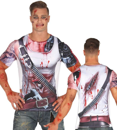 Camiseta Zombie adulto