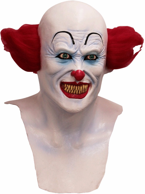 Máscara Scary Clown látex deluxe