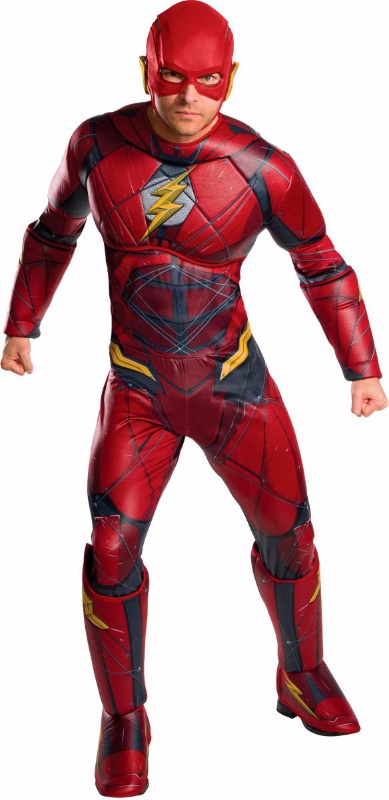 Costume Flash JL Movie deluxe Adulto