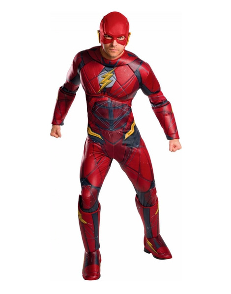 Costume Flash JL Movie deluxe Adulto