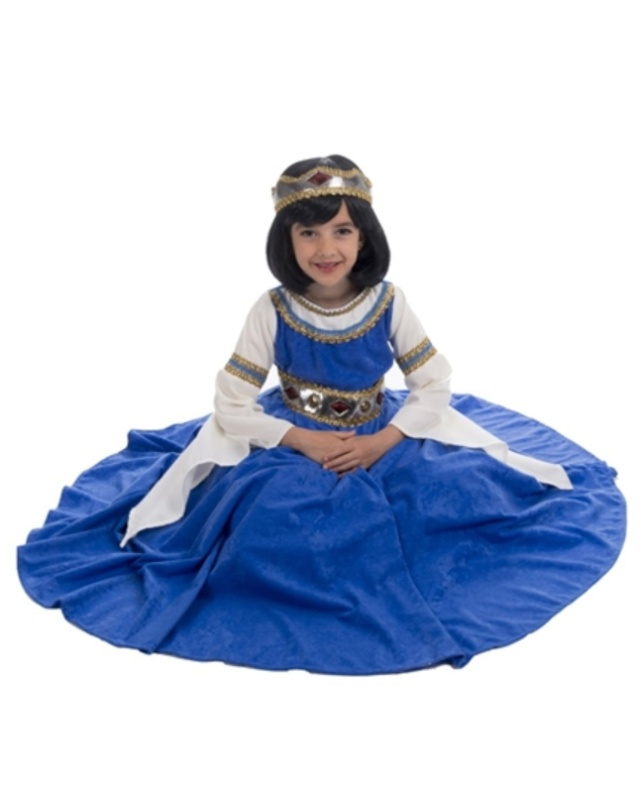 Disfraz Reina Medieval niña 3/5 años