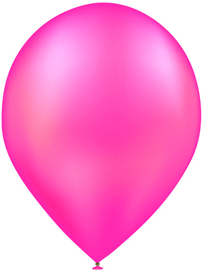 Bolsa 50 Globos metalizados fucsia