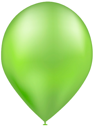 Bolsa 50 Globos metalizados verde