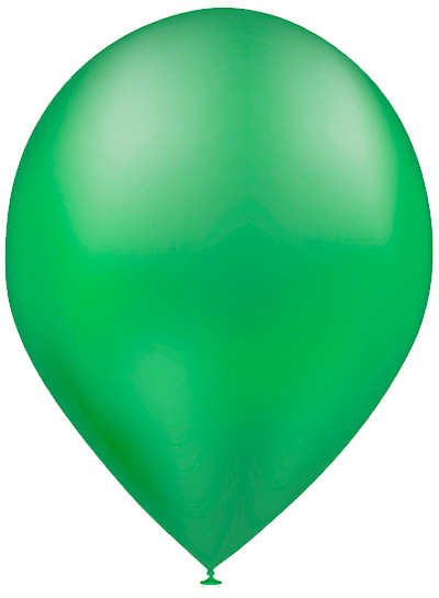 Bolsa 50 Globos metalizados verde bosque