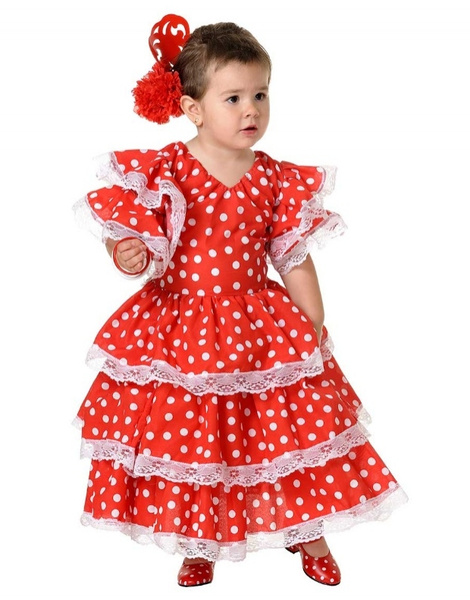 Disfraz flamenca e infantil