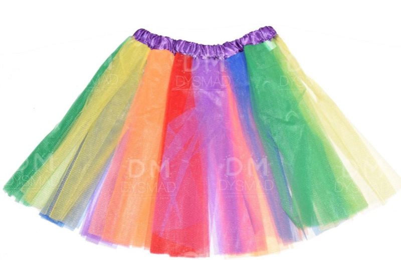 Tutu Multicolor 40 cms largo