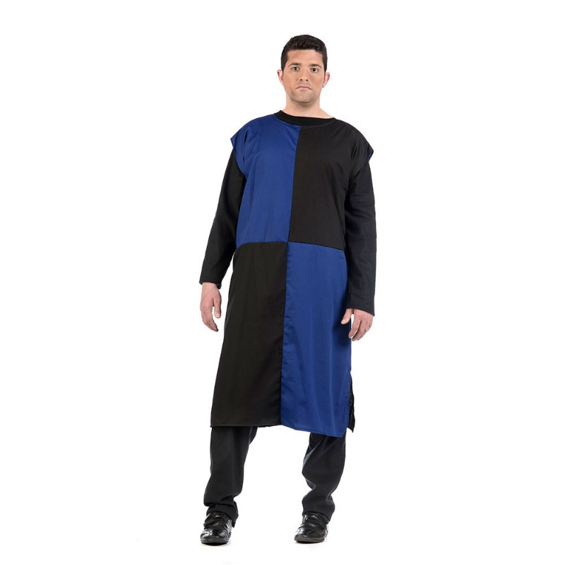 Sobrevesta  Medieval Azul/Negro  hombre