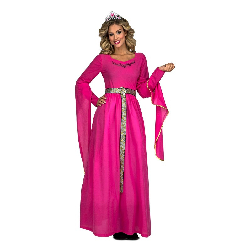 Disfraz Princesa Medieval rosa mujer