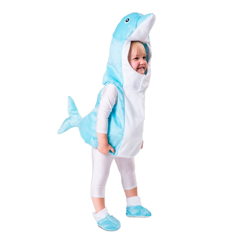 Crianças Delfin Costume 3/4 anos