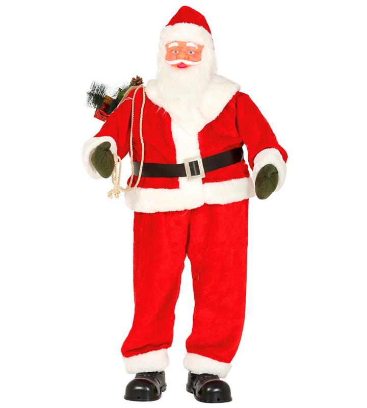 Papai Noel musical e movimento 180 cms