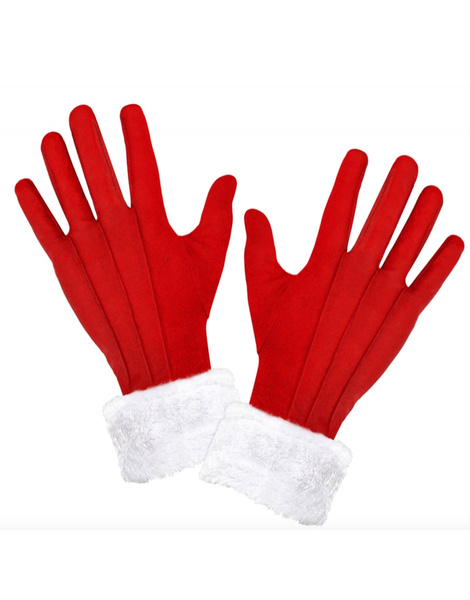 Guantes Papa Noel deluxe