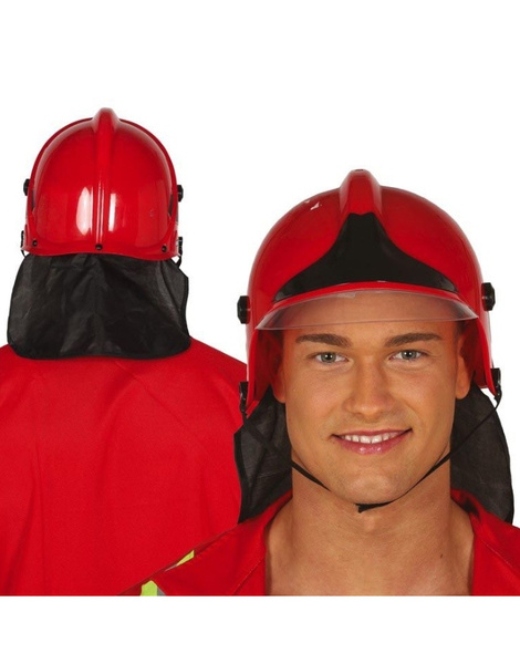 Capacete Chefe dos Bombeiros Adulto