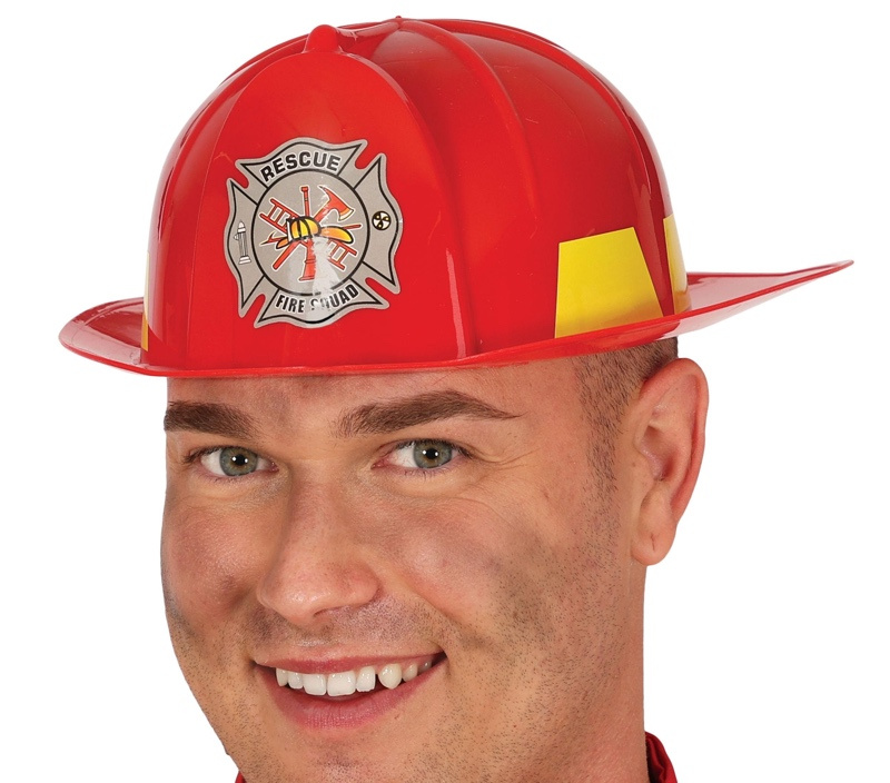 Capacete de bombeiro adulto