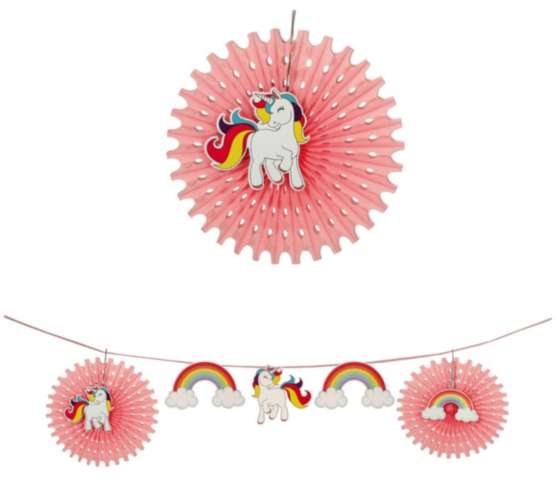 Guirnalda Unicornio 11 pcs. 500 cms.