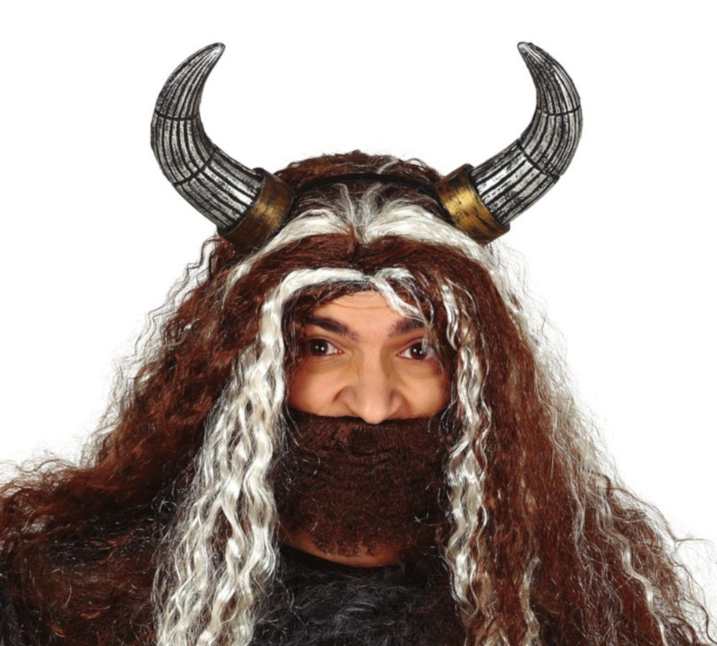 Diadema Cuernos de vikingo foam