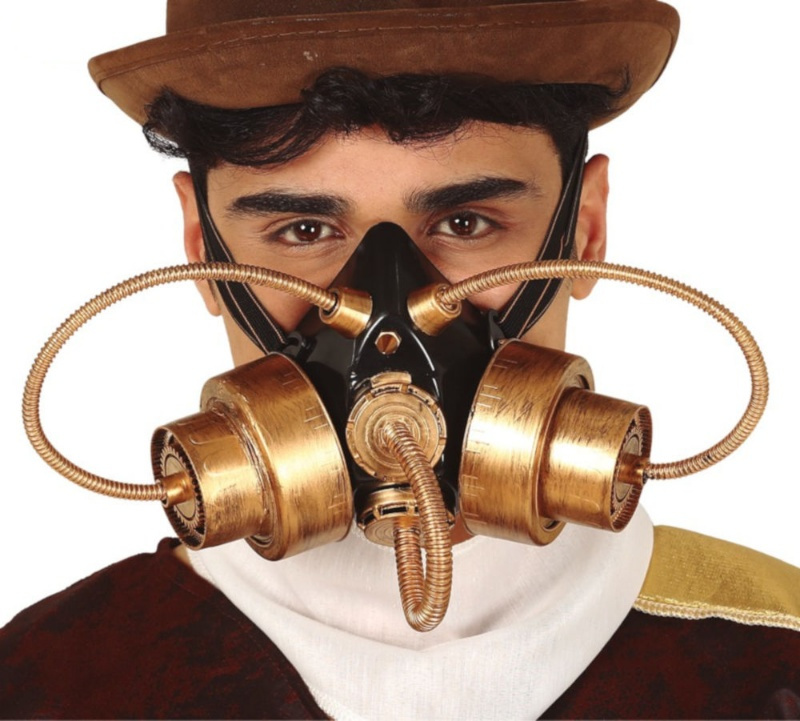 Máscara de Gas Steampunk