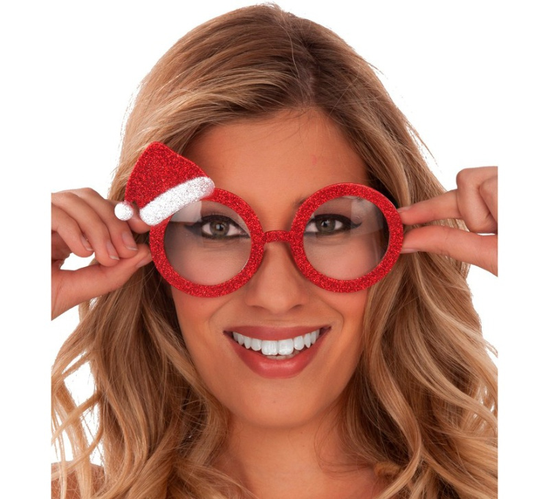 Gafas de papa noel