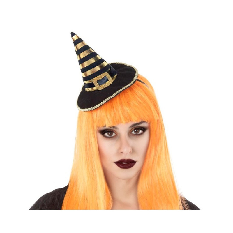 Diadema Halloween naranja