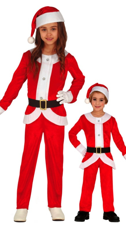 Disfraz Papa Noel infantil unisex