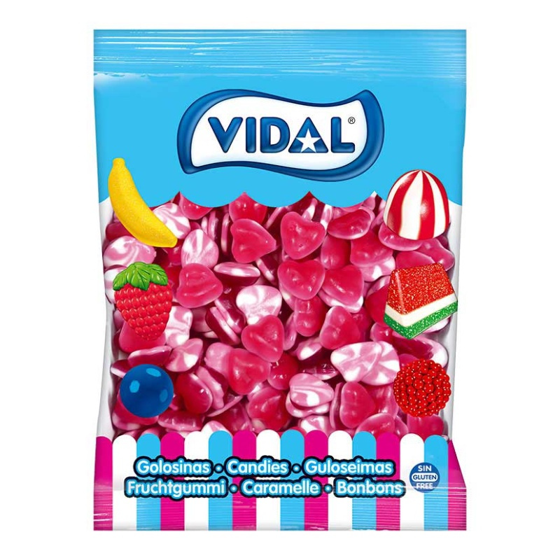 Bolsa Corazones Twist JL 1Kg. Vidal