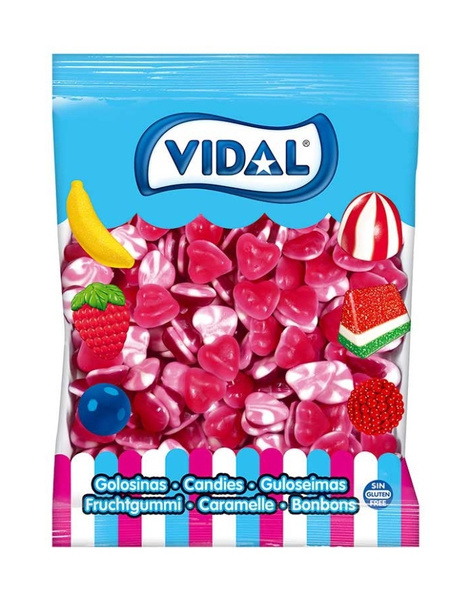 Bolsa Corazones Twist JL 1Kg. Vidal