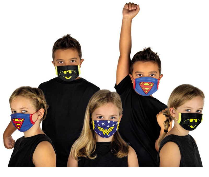 Mascarilla Dc Comics infantil mod. surt.