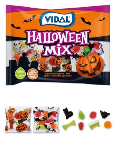 Party mix Halloween B-400 gr Vidal