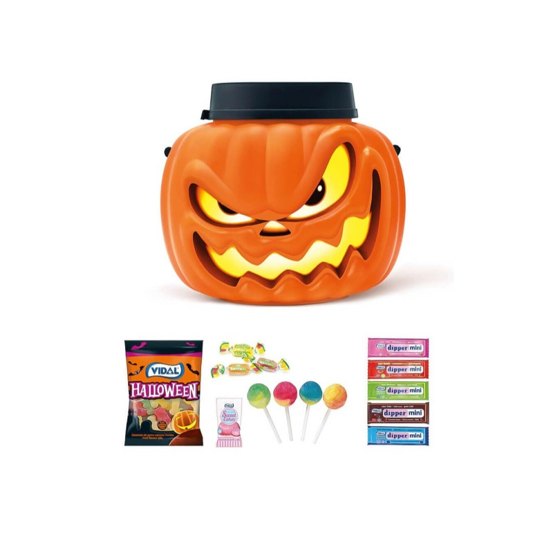 Calabaza Halloween 180 gr.chuches Vidal