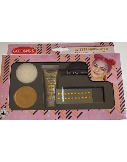 Set maquillaje Dorado completo