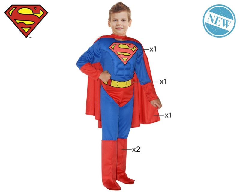 Disfraz Superman Musculoso Infantil