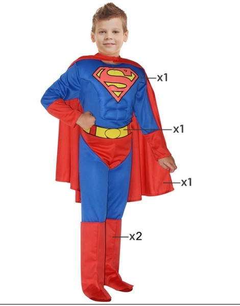 Disfraz Superman Musculoso Infantil