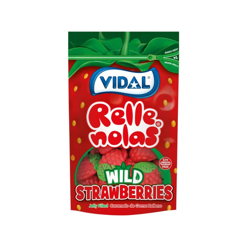 Fresas silvestres rell  B-180gr.