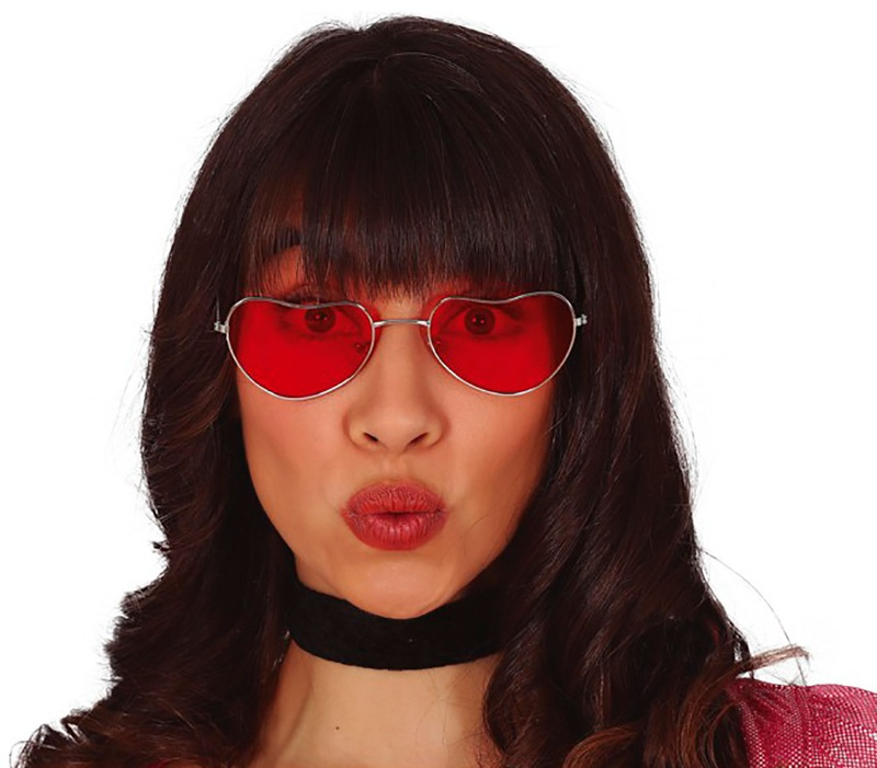 Gafas Hippie corazones