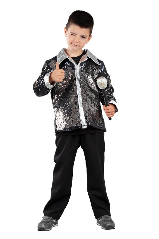 Camisa Disco lentejuelas infantil