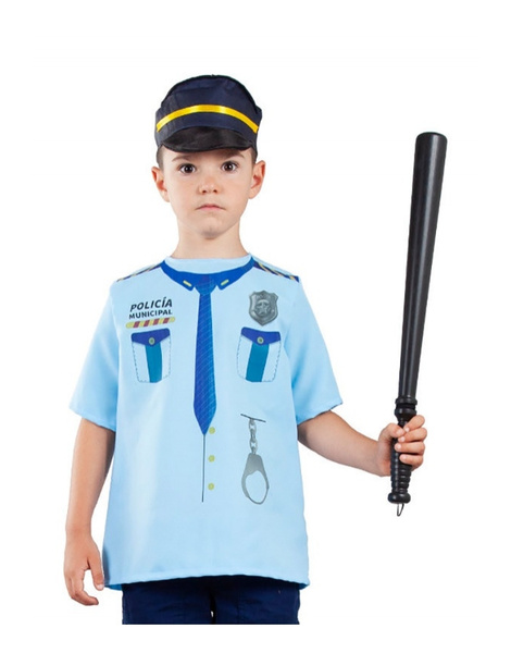 Camiseta y policia