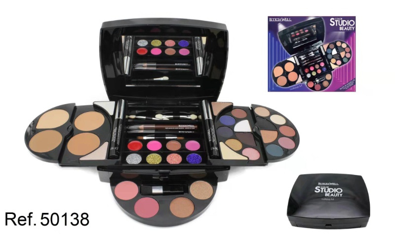 Estuche maquillaje make up studio 50138