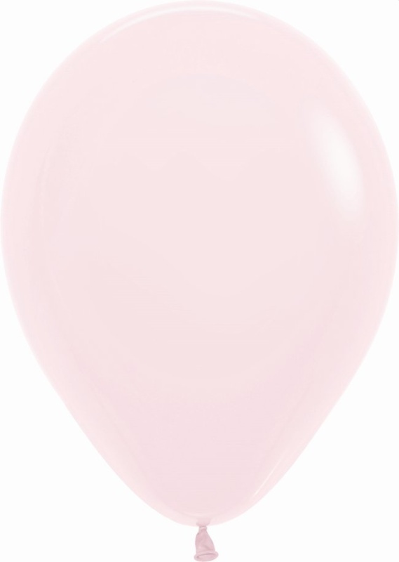 Bolsa 50 Globos Pastel Rosado 30 cms.