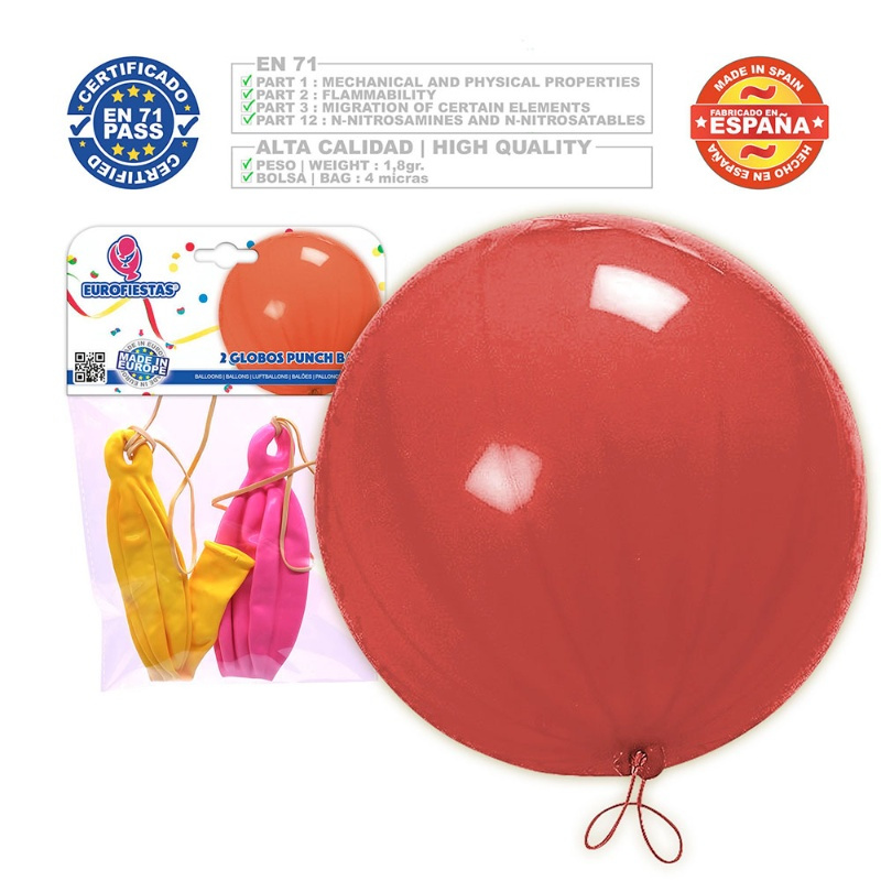 Globos Punch Ball 2uds.