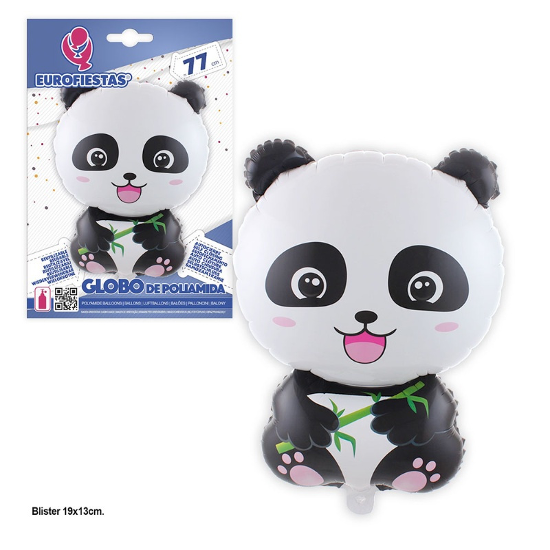 Globo Poliamida Oso Panda 77 cms.