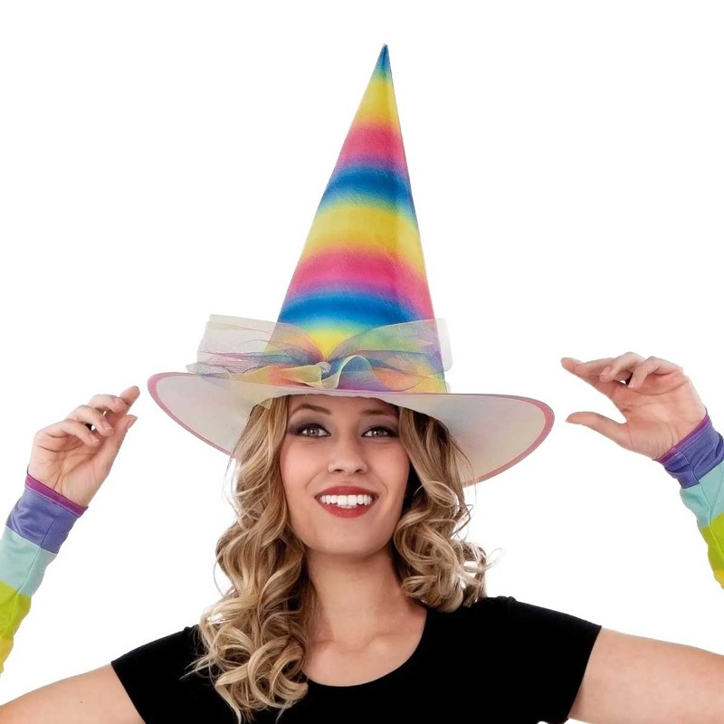 Sombrero Bruja rainbow