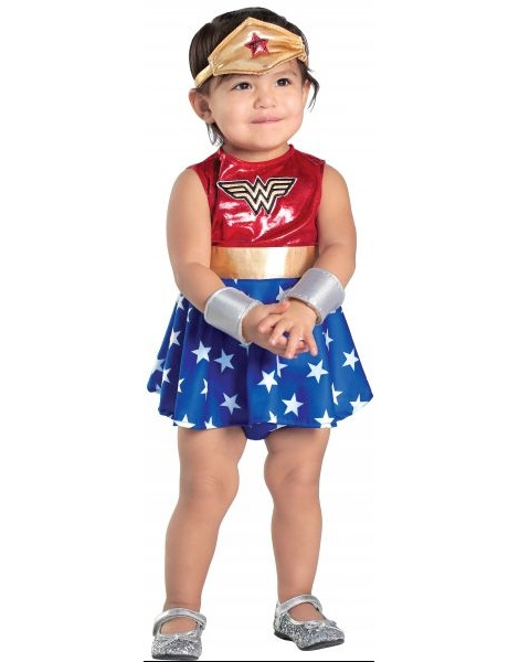 Disfraz Wonder Woman para bebés