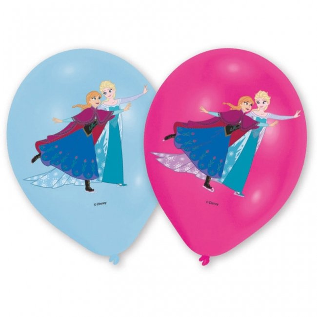 6 Globos Frozen 4C látex