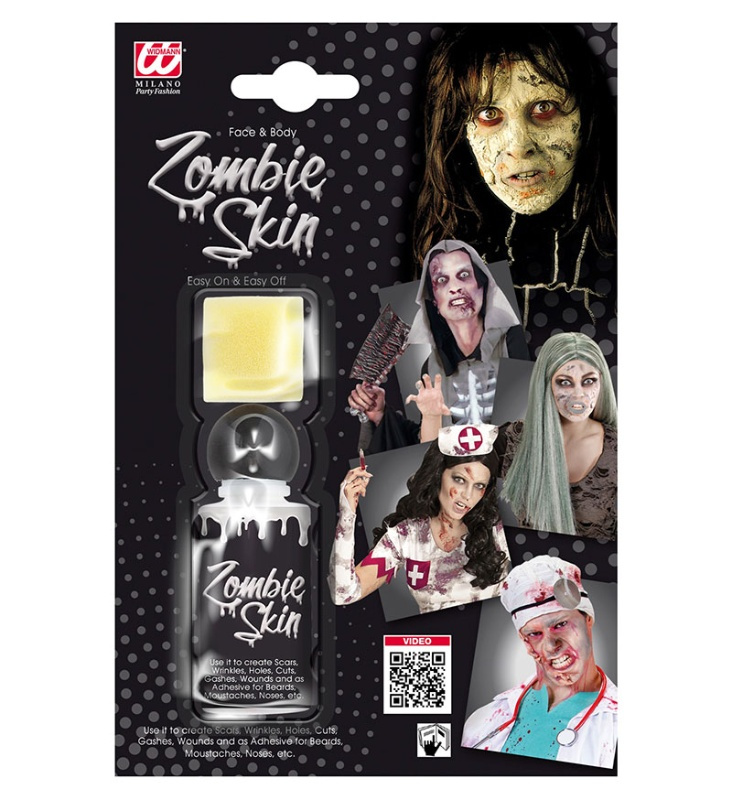 Botella piel zombie con esponja