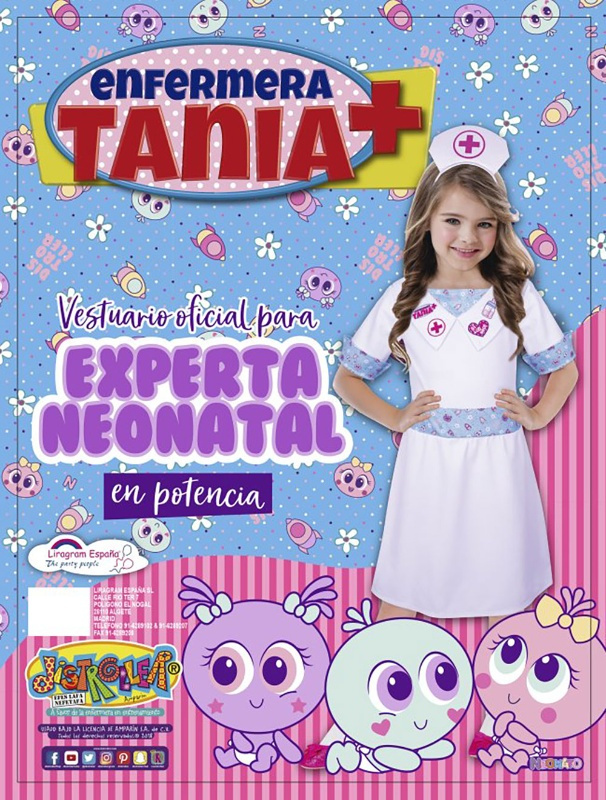 Disfraz Enfermera Tania Distroller INF.