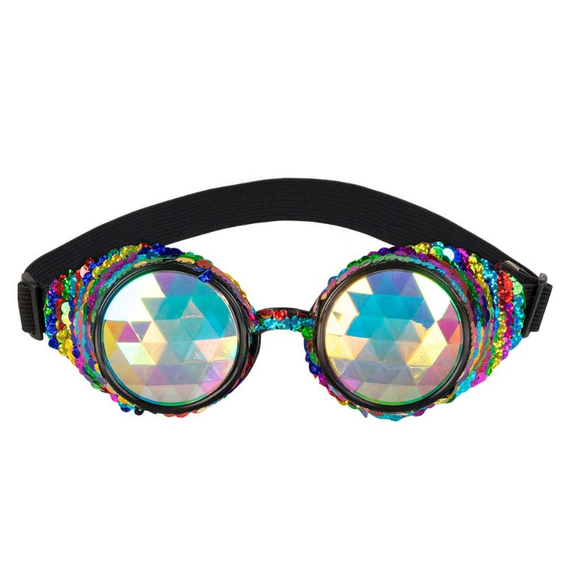 Gafas steampunk rainbow