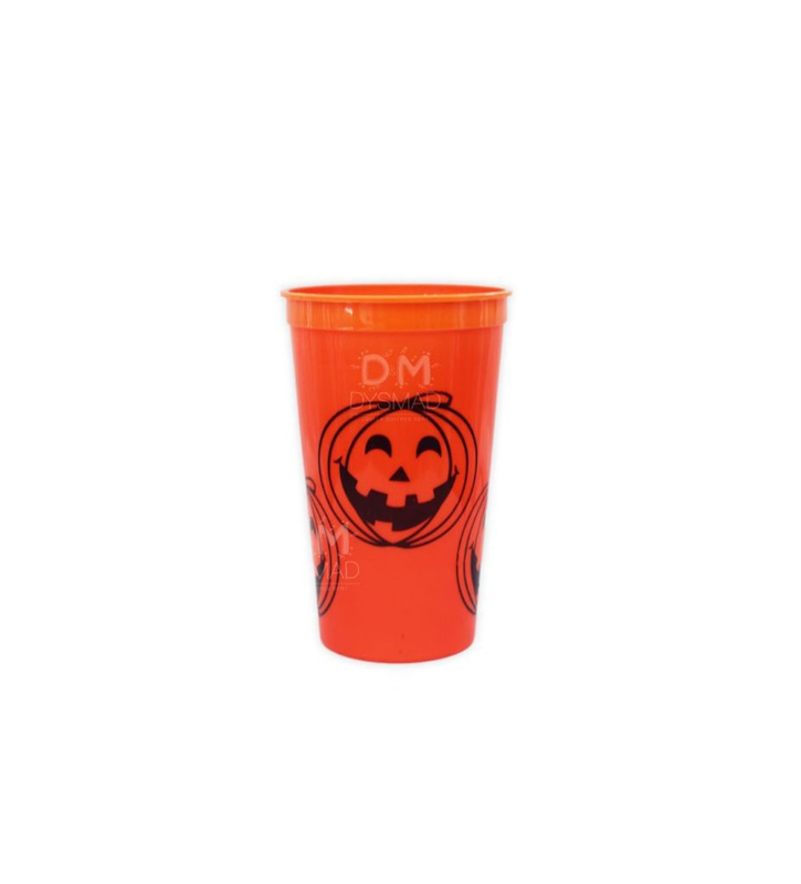 Vaso pvc halloween colores surtidos