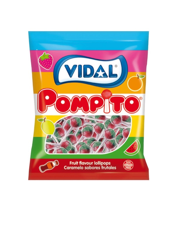 Pompitos Sabor Sandía 1.2 KG.